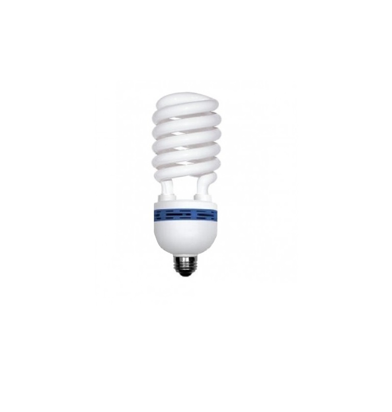 BOMBILLO AHORRADOR ESPIRAL 100 W ROSCA E40 220 V 6500 K REF. AH40 MARCA LUMISTAR