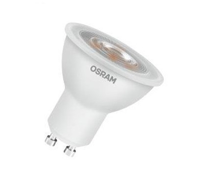BOMBILLO DICROICO GU10 6W 3000K 550 LM NO DIMERIZABLE REF. 7018747 COD. 693425 MARCA LEDVANCE OSRAM