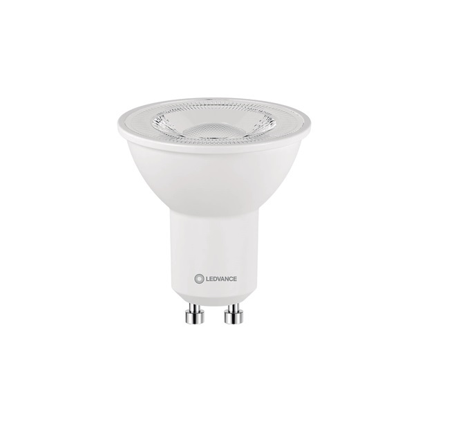 BOMBILLO DICROICO GU10 6W 6500K 550LM NO DIMERIZABLE REF. 7018750 COD.374546 MARCA LEDVANCE OSRAM
