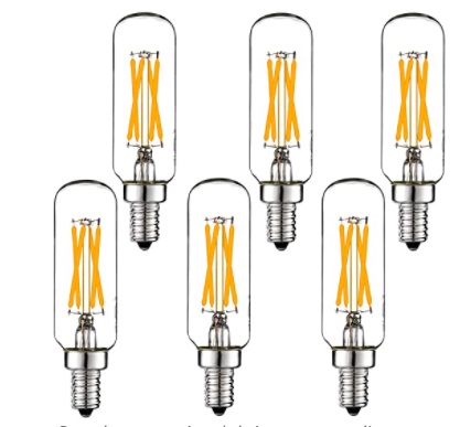 BOMBILLO LED DIMEABLE T6/T8 6W E12 2700 K UNIDAD REF. X002FPAMPH MARCA LITEHISTORY