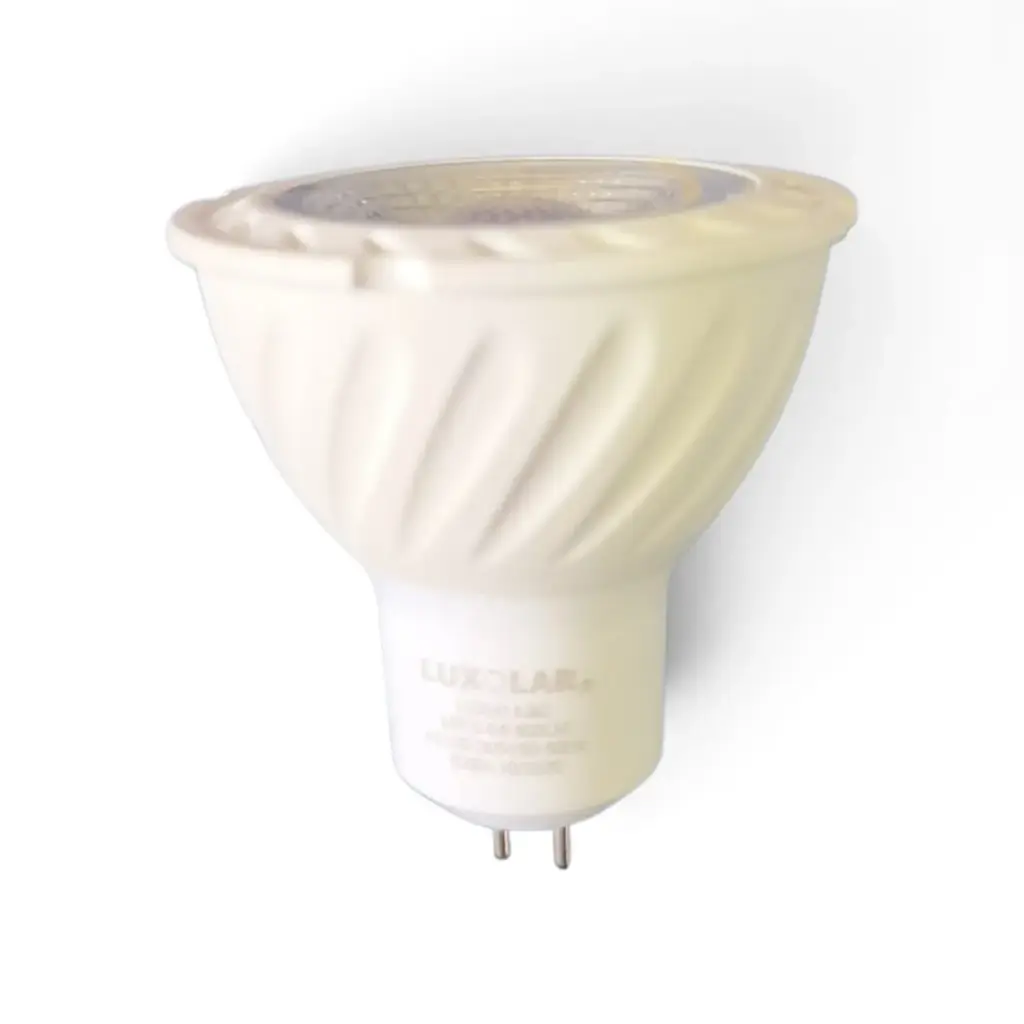 BOMBILLO LED TIPO DICROICO MR16 DE 5 W / 6 W AC 120 V 2700 K- 3000 K REF. MR16BC / 001222 LUXOLAR