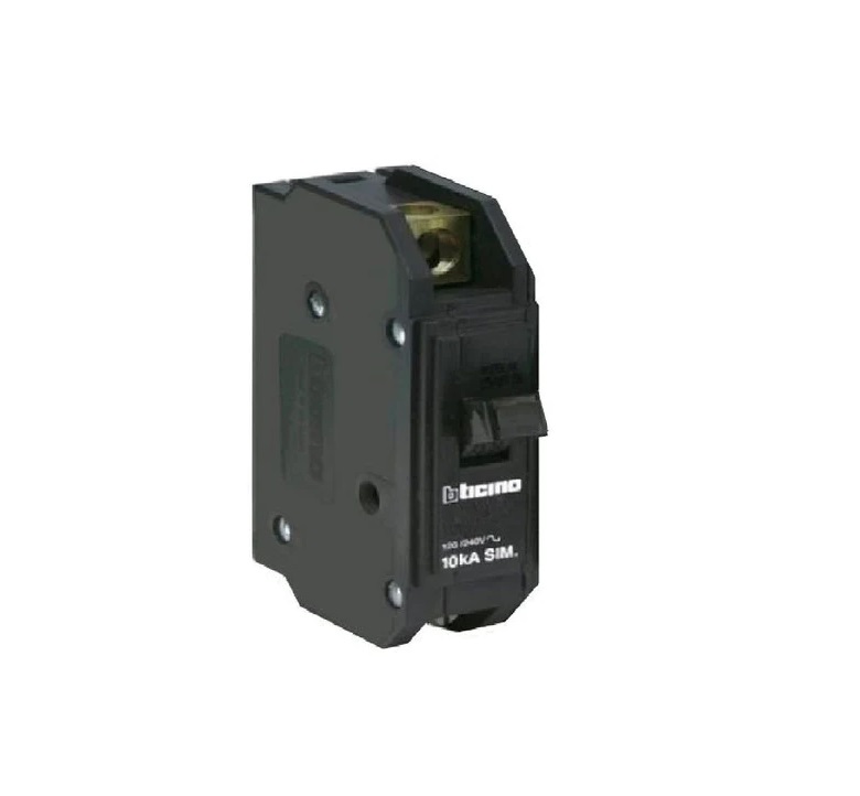 BREAKER SUPERFICIAL 1 X 20 A REF. TV1020N TQC MARCA BTICINO