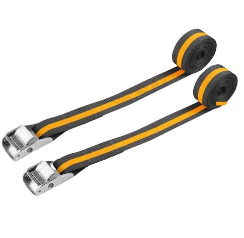 CINTA DE AMARRE C/ TRINQUETE 2 PZAS 25 MM X 2,5 MTS CAPACIDAD 200 KG REF.62246 MARCA TOLSEN