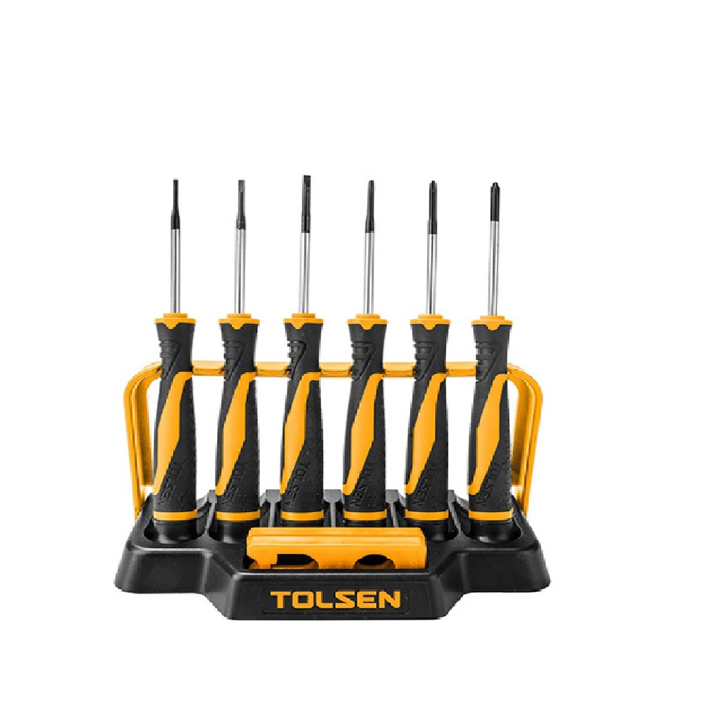 JUEGO DE DESTORNILLADORES PRECISION 8 PZAS ( SL1.5-2.0-2.5+PH0- PH00- PH000) REF. 20193 MARCA TOLSEN