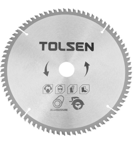 DISCO DE SIERRA TCT 12" 305 MM X 30 MM X 80 DIENTES REF. 76171 MARCA TOLSEN