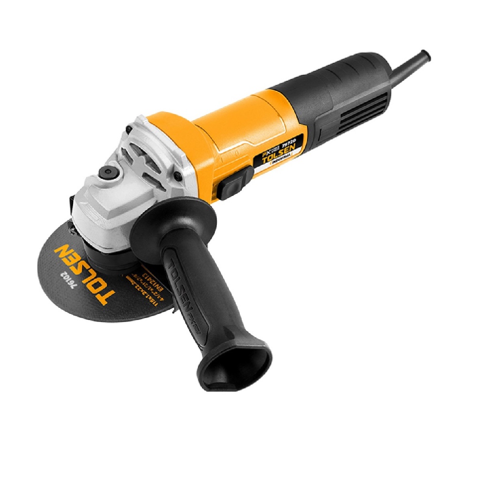 ESMERIL ANGULAR 4 1/2" ( 115MM ) 750 W 6.50 AMP V 110 - 120 REF: 79720 MARCA TOLSEN