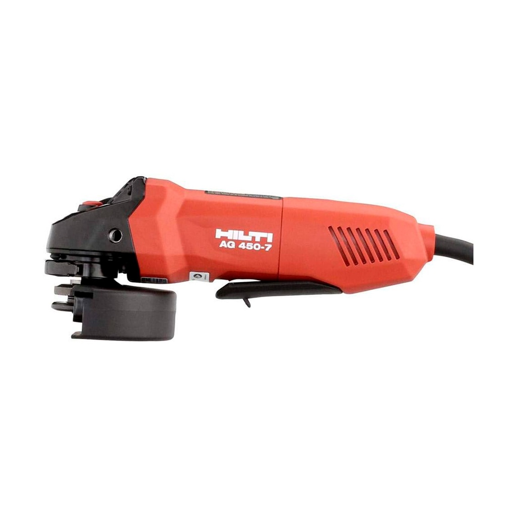 ESMERILADORA DE 4 1/2" AG 450-7D 840W 11.500 RPM REF. 2075613 / 2075614 MARCA HILTI