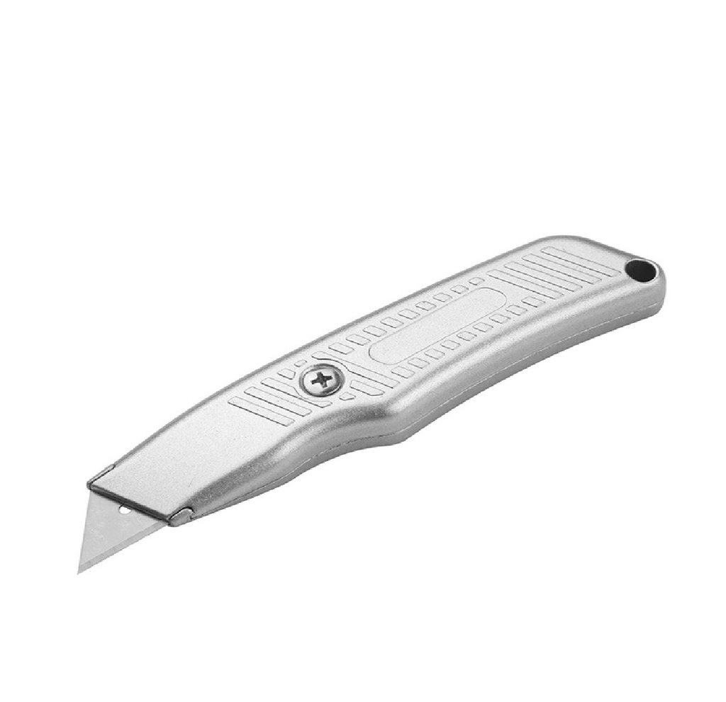 CUCHILLA - EXACTO DESMONTABLE 61 X 19MM CUERPO DE ALUMINIO REF: 30108 MARCA TOLSEN