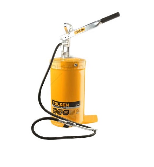 GRASERA MANUAL INDUSTRIAL DE 16 KG - 2.500 PSI - CAÑON DE ACERO DE 18 CM REF. 65211 MARCA TOLSEN