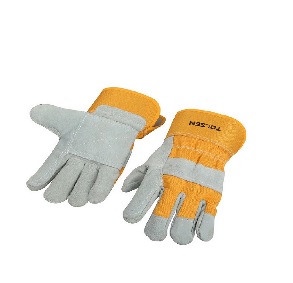 GUANTES DE CUERO PIEL VACUNA TALLA 10 ( XL ) ( PAR ) REF: 45024 MARCA TOLSEN
