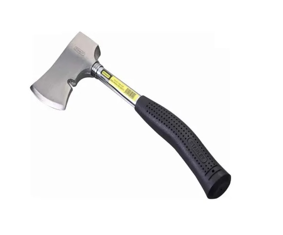 HACHA DE MANO EN ACERO 4 LBS CON MANGO DE GOMA REF. 59-020 MARCA STANLEY