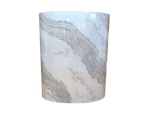 LAMINA DE PVC AUTOADHESIVO MARMOL. 1.20 X 2.80 MTS X 2 MM BLANCO REF. NU-1228-5M MARCA NANUM LIGHT