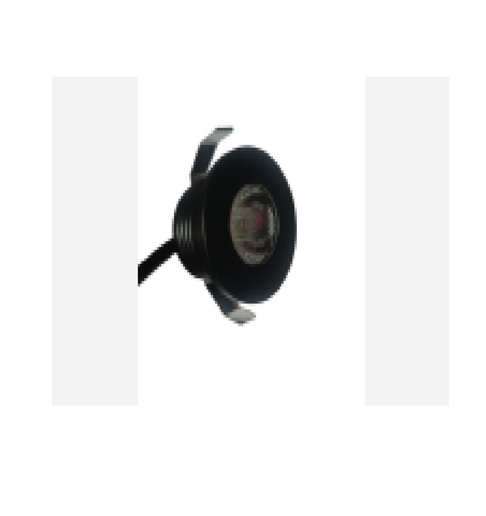 LAMPARA LED MINISPOT EMPOTRABLE 40 X 45 MM CCT:3000K 3W 110V REF:LUM-963 MARCA LUMIND