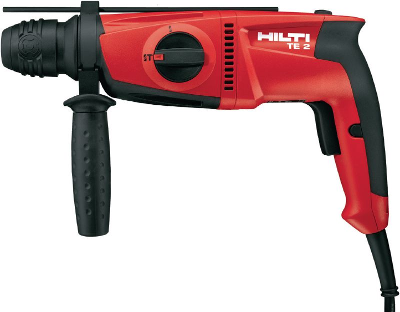 MARTILLO PERFORADOR MOD. TE-2 SDS PLUS 4600 IPM 650W 1200RPM 120V REF. 383249 MARCA HILTI