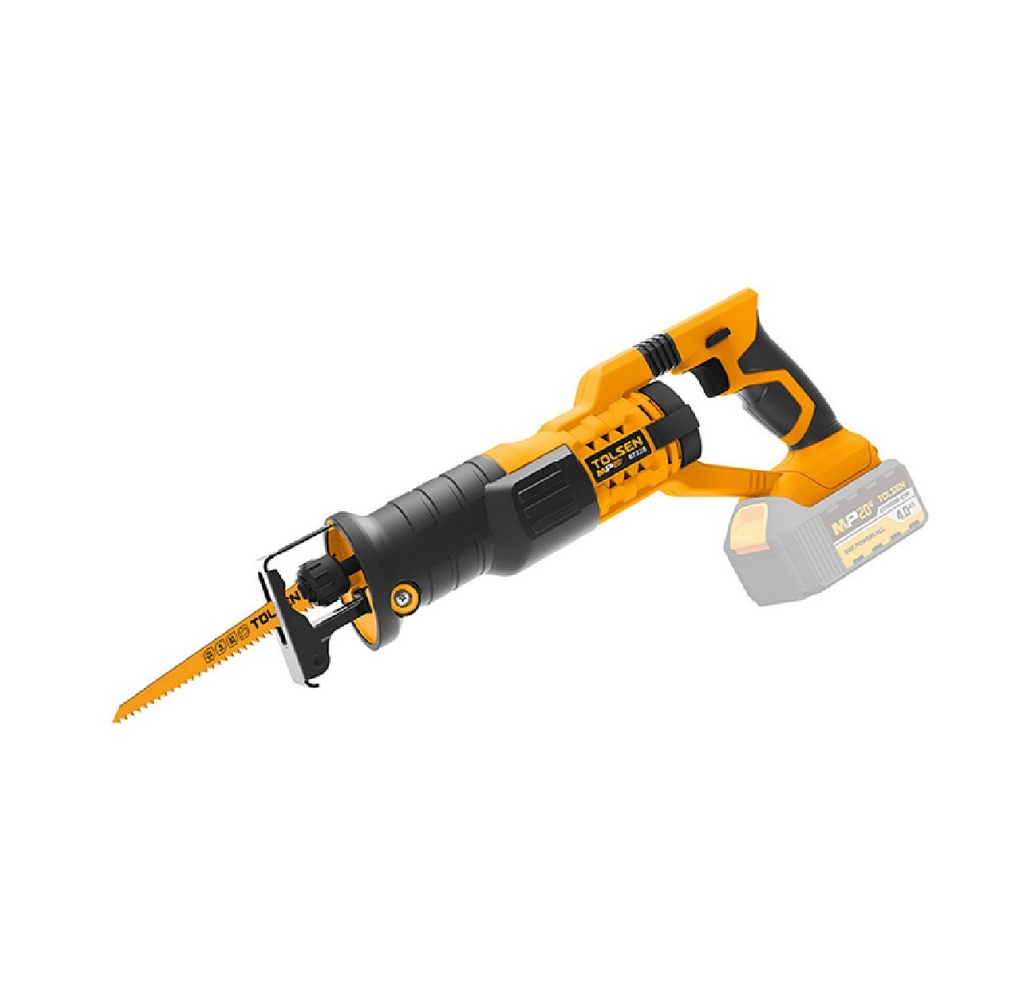 SIERRA SABLE INALÁMBRICA 20V 22MM CORTE 120MM SIN/ BATERIA SIN/ CARGADOR REF: 87228 MARCA TOLSEN