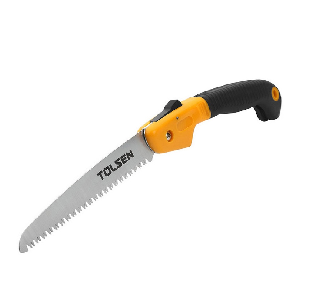 SIERRA DE PODAR PLEGABLE 180 MM 65MN MANGO DE DOS COMPONENTES REF: 31014 MARCA TOLSEN