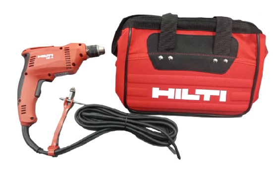 TALADRO ATORNILLADOR 3/8" MOD.UD 4 120V 60HZ 3,8 AMP 3200 RPM+BOLSO 2115246 REF.2167136 MARCA HILTI
