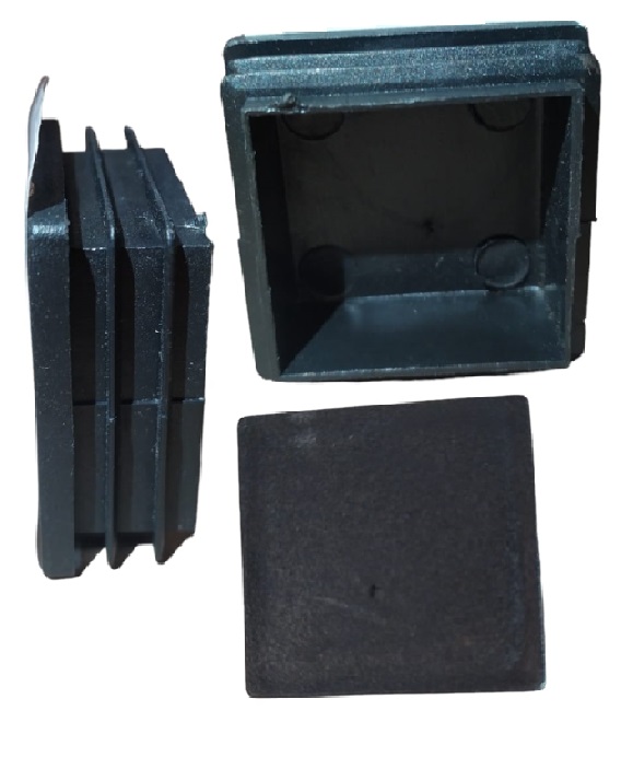 TAPA / ACCESORIO PARA SEPARADOR DE ESPACIO CUADRADO COLOR NEGRO MACHIFERMA