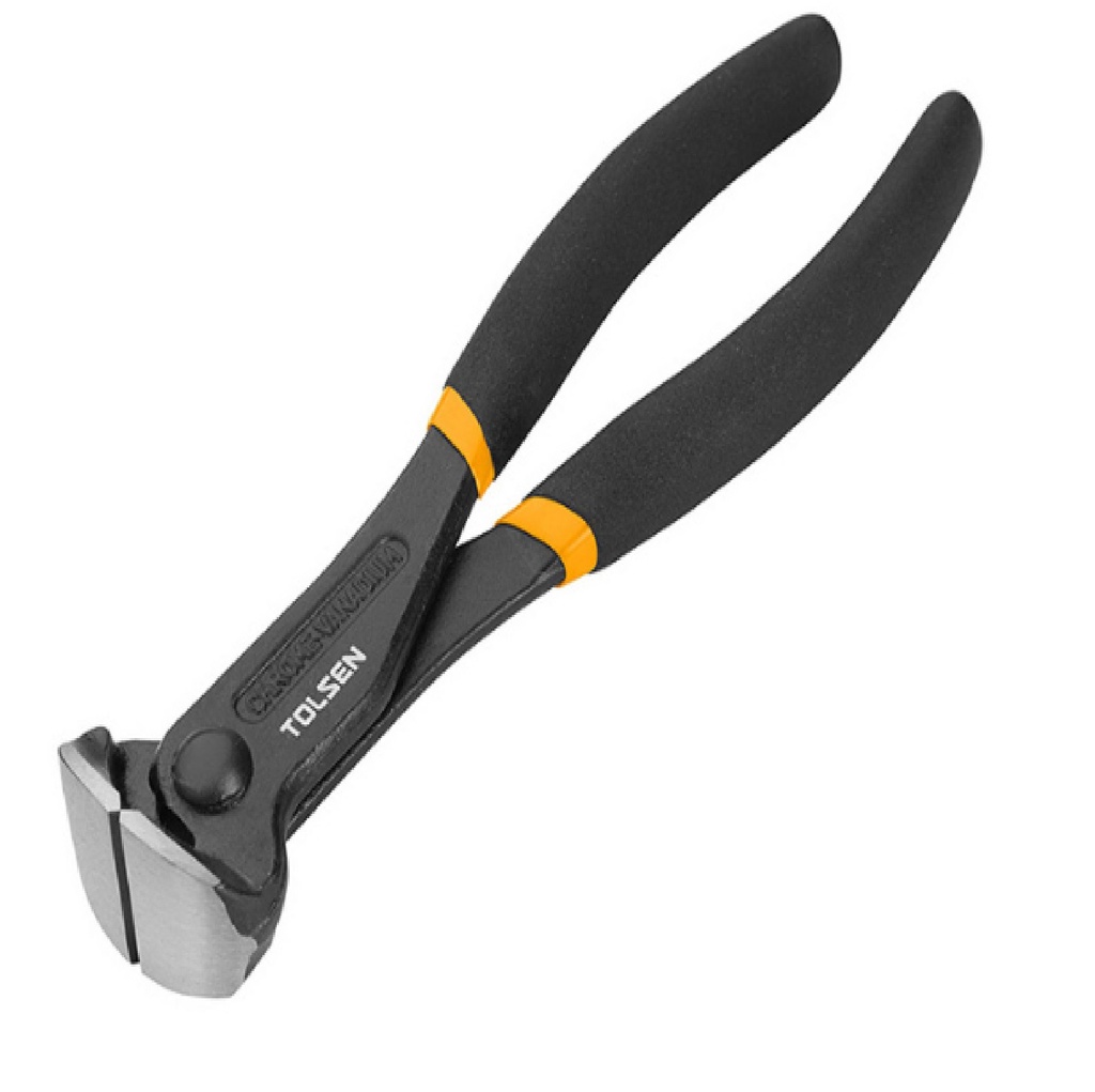 TENAZA - PINZA DE CORTE 7" ACERO FORJADO MANGO DE GOMA REF. 10044 MARCA TOLSEN