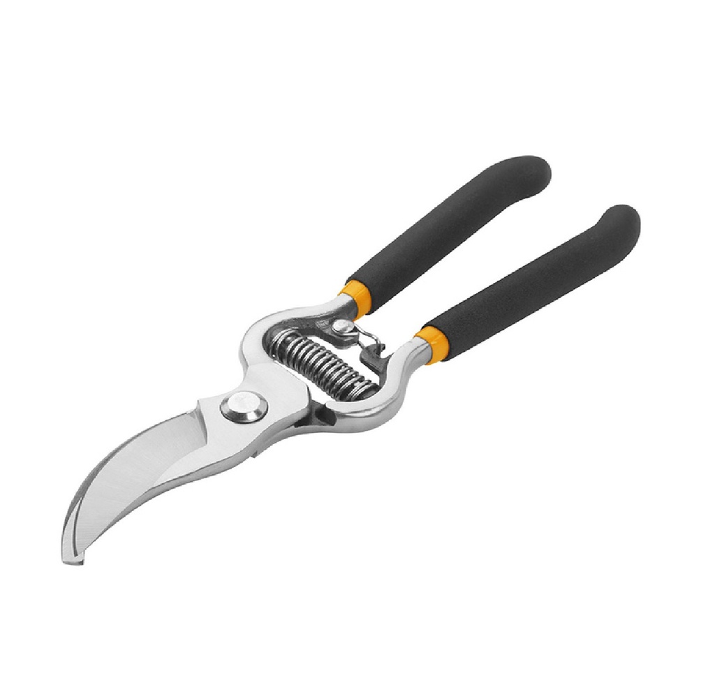 TIJERA DE PODAR CURVA 200MM 8" X 3/4" ACERO INOX. REF: 31018 MARCA TOLSEN