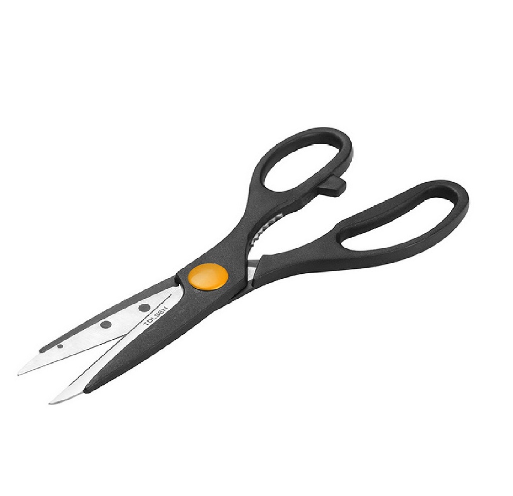TIJERAS DE COCINA 200MM, 8" HOJA DE ACERO INOXIDABLE REF. 30045 MARCA TOLSEN
