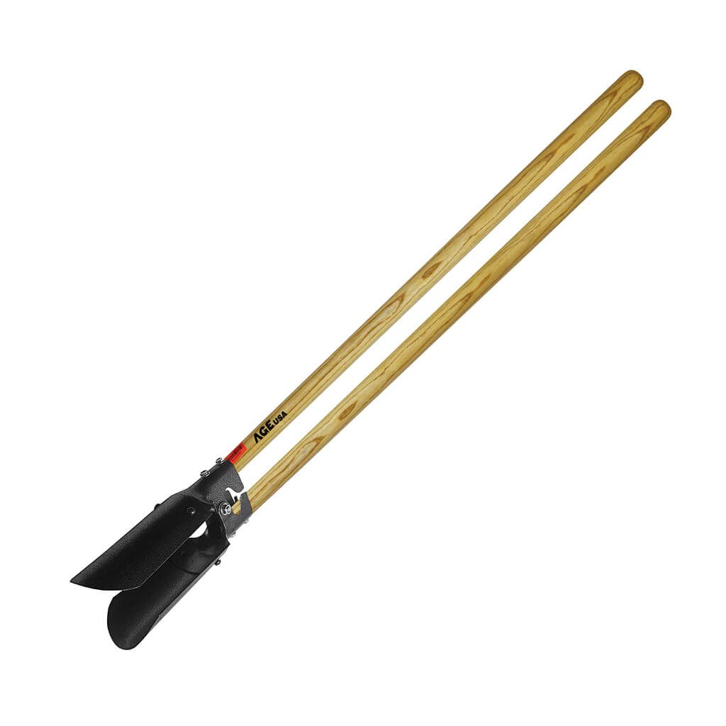 PALA DRAGA ABREHUECO MANGO DE MADERA DE 1.15 MTS PALA DRAGA REF. AGNHPADR100M MARCA AGE USA
