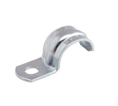 ABRAZADERA DE 1 1/2" EMT ZINCANDA UNA PATA REF. 515P MARCA DONSEN