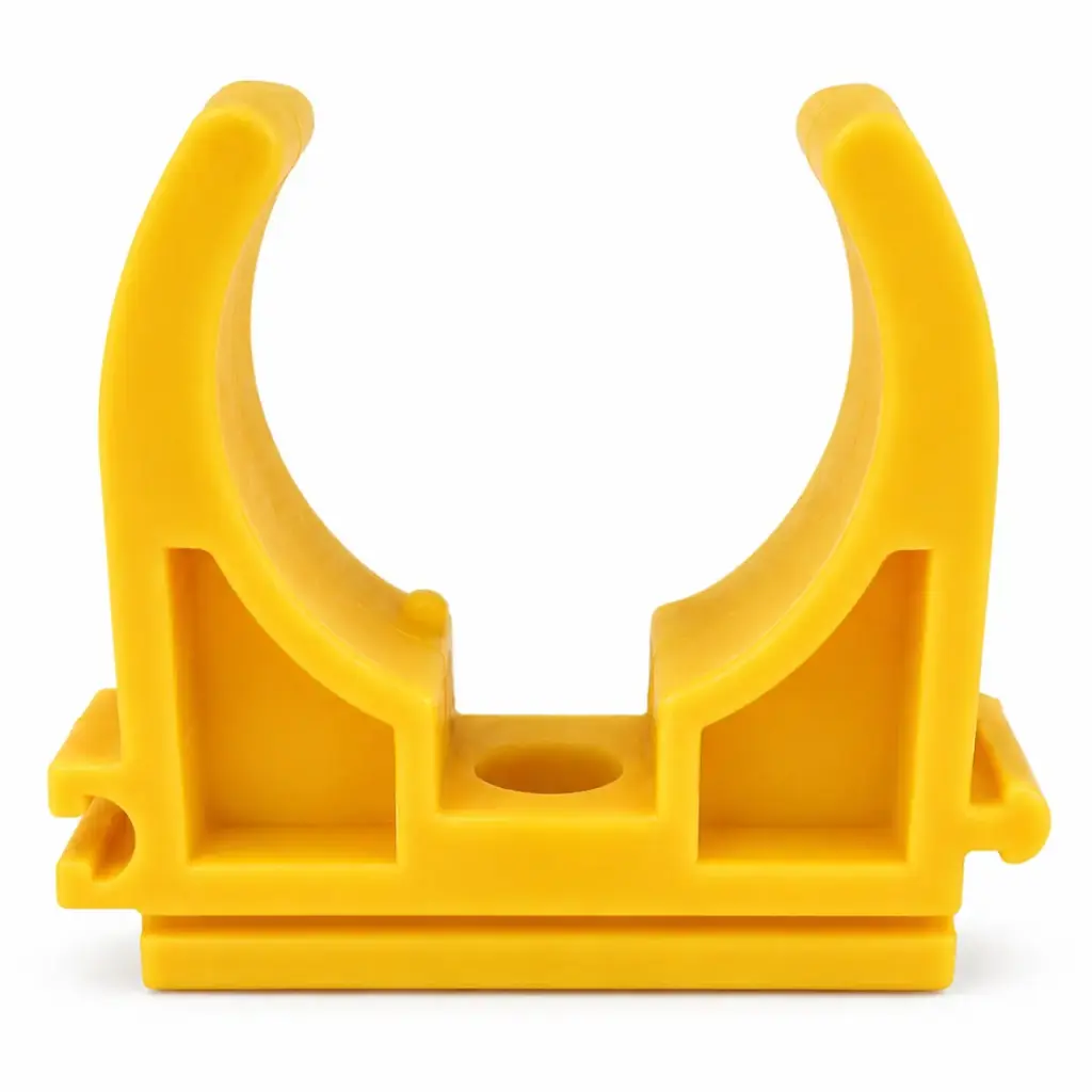 ABRAZADERA DE PLASTICO DE 20 MM LINEA AMARILLA REF. DSG911A MARCA DONSEN
