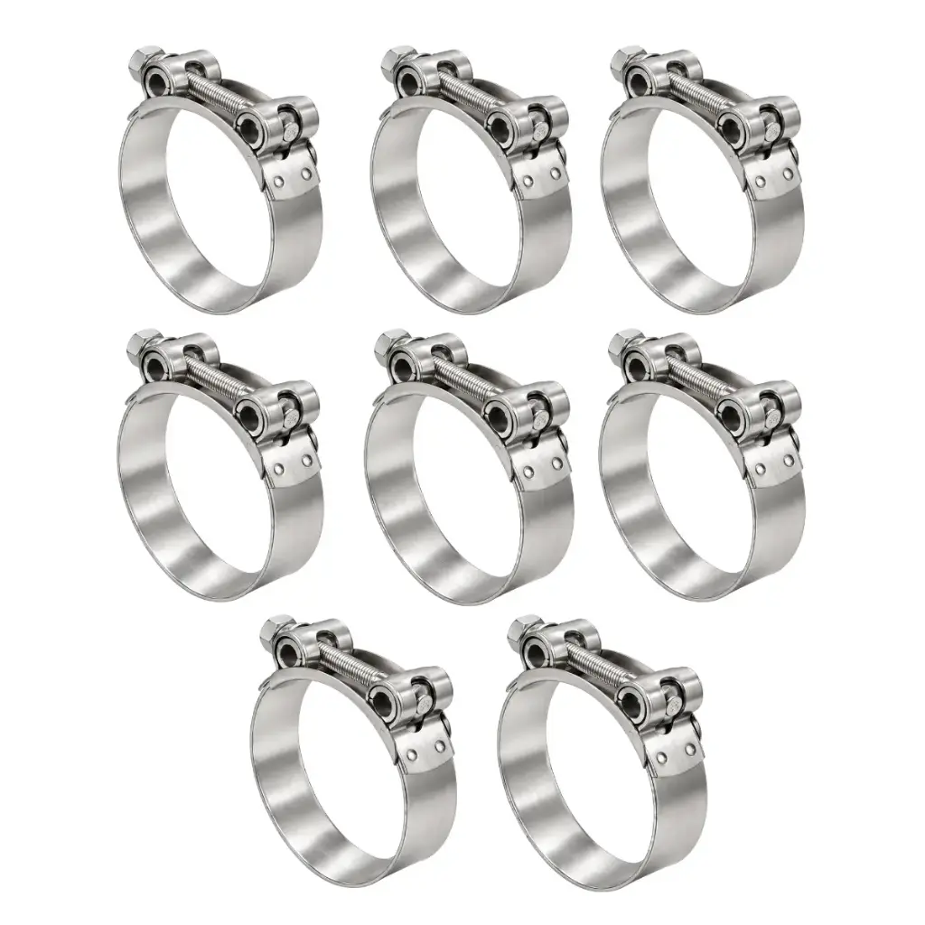 ABRAZADERA PARA MANGUERA INOXIDABLE 13MM 3/4 (BLISTER 8 UNDS) REF. EMP277 MARCA HJ