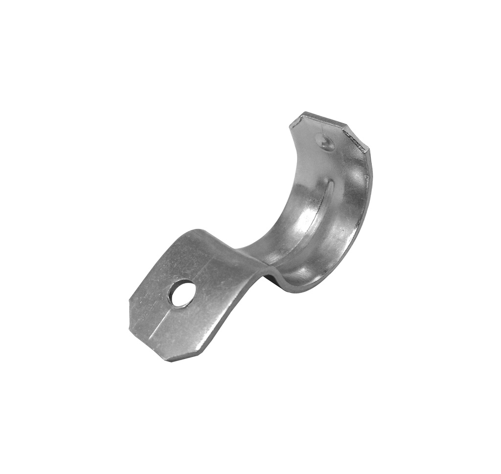 ABRAZADERA DE 1/2" EMT ZIN CAL 16 UNA PATA UNIDAD REF. T7302-017 MARCA INDUMA