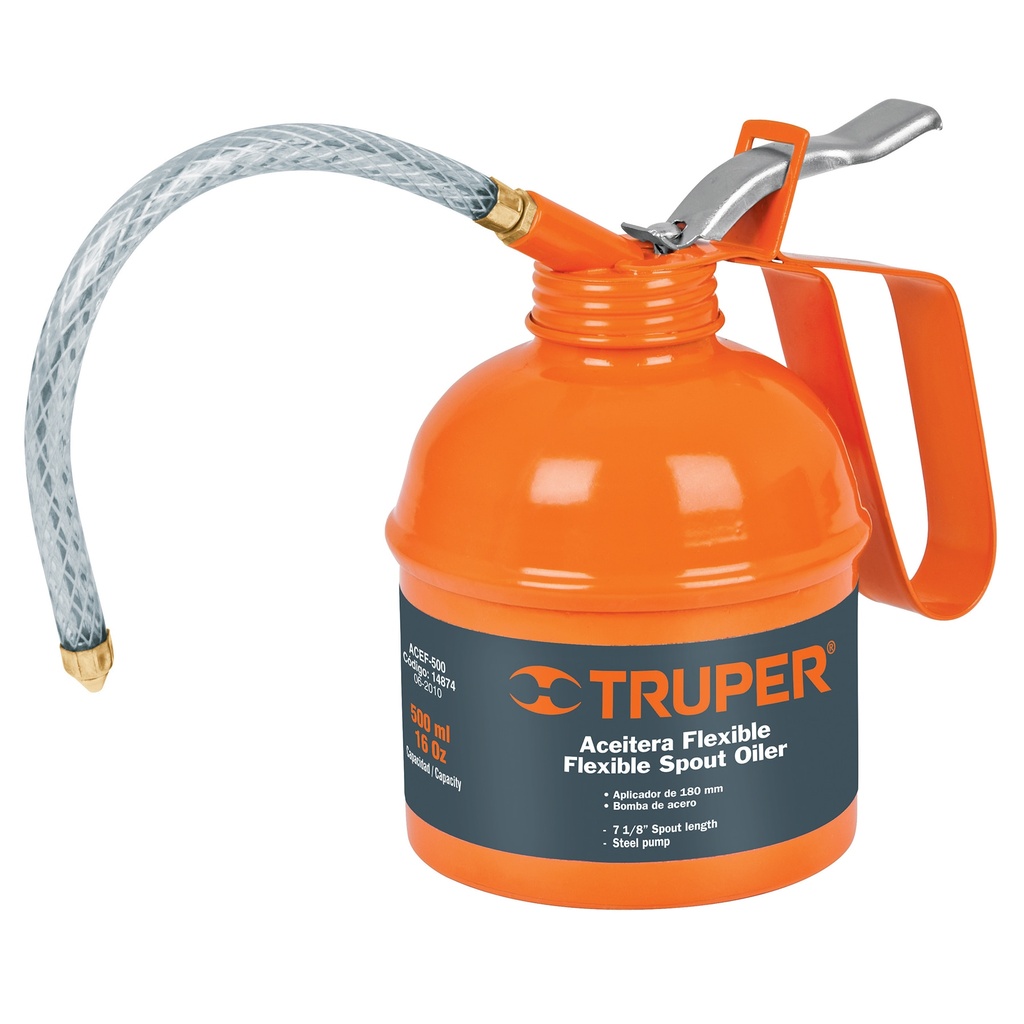 ACEITERA P/FLEX 16 OZ MOD. ACEF-500 REF.14874 MARCA TRUPER