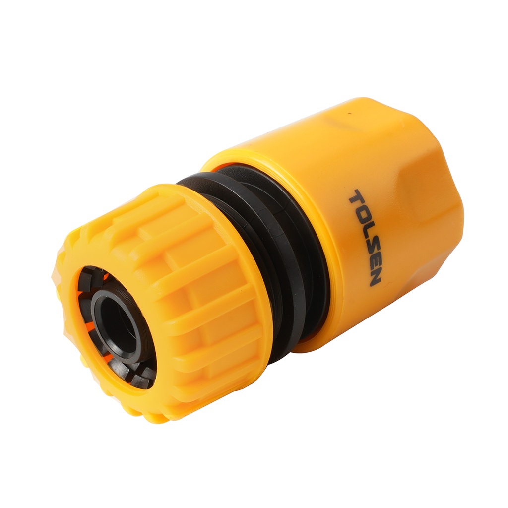 ACOPLE RAPIDO HEMBRA PARA MANGUERA - DIAM: 1/2" / CUERPO ABS + PP REF. 57119 MARCA TOLSEN