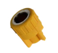 ADAPTADOR CON ROSCA HEMBRA DE 20 MM X 3/4" LINEA AMARILLA REF. DSB202A MARCA DONSEN