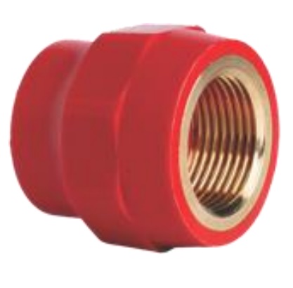 ADAPTADOR CON ROSCA HEMBRA 32 MM X 1" FIRETEC LINEA ROJA COD-DSB207F MARCA DONSEN