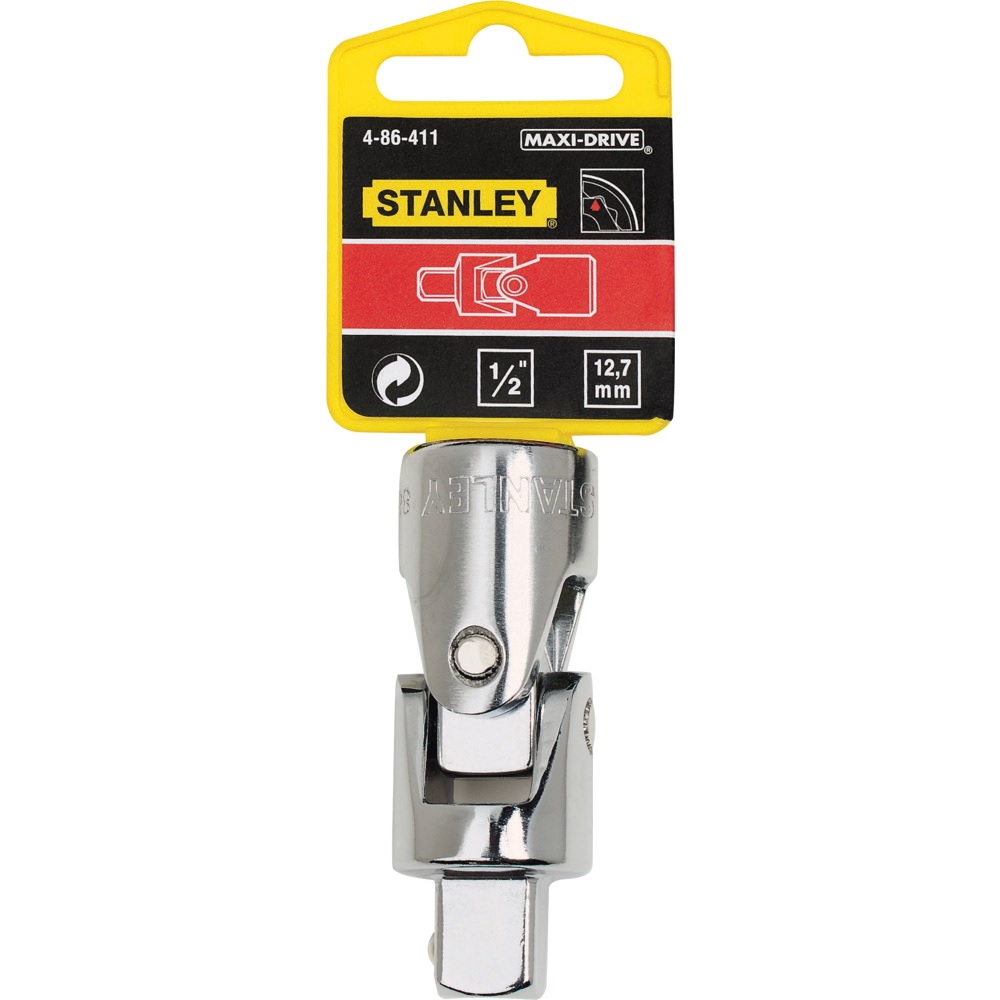 ADAPTADOR ARTICULADO CROMADO 1/4" ( CARDAN ) REF. ST-4-86-011 MARCA STANLEY