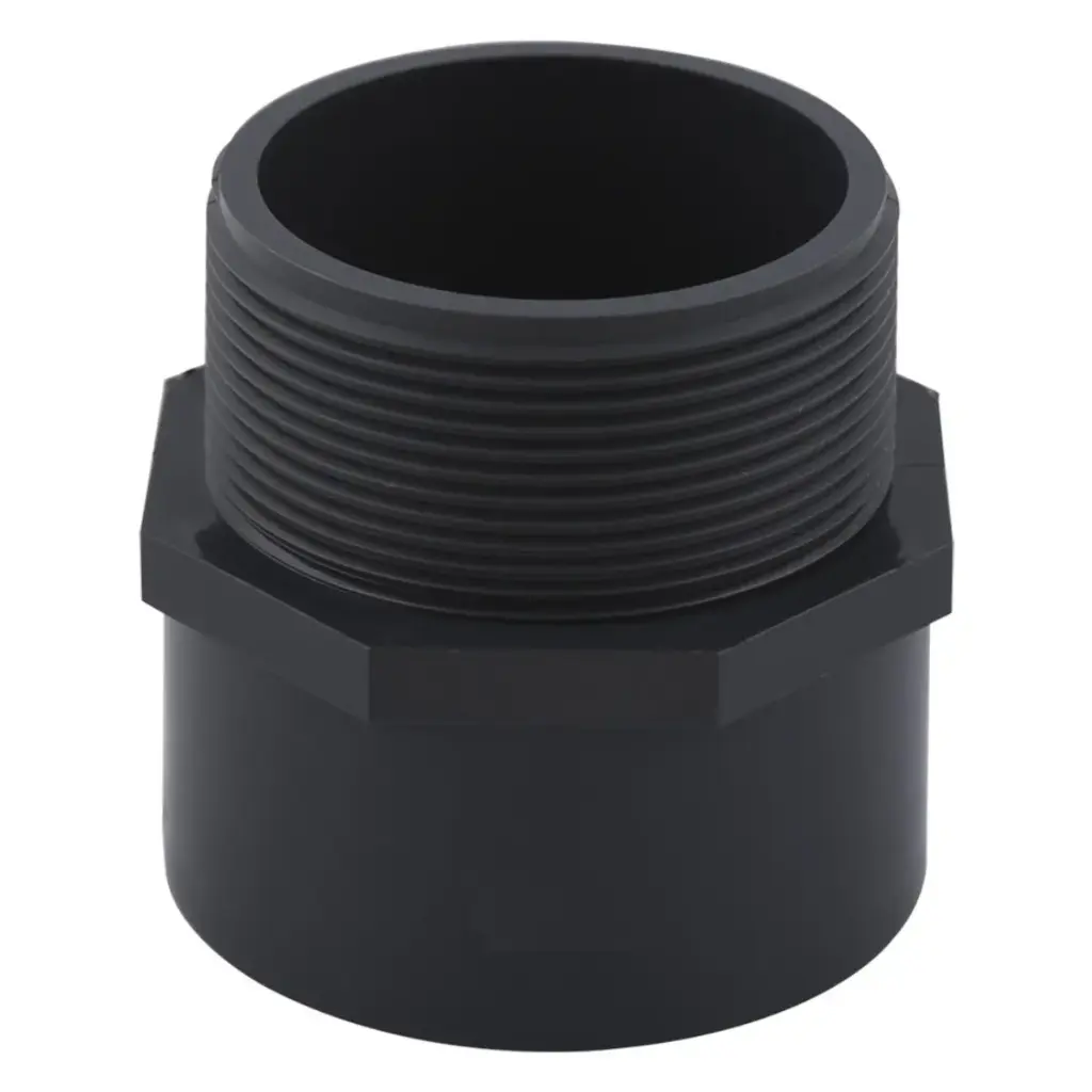 ADAPTADOR MACHO DE PVC AF ASTM SCH40 1/2" REF. C340101 MARCA UNITECA