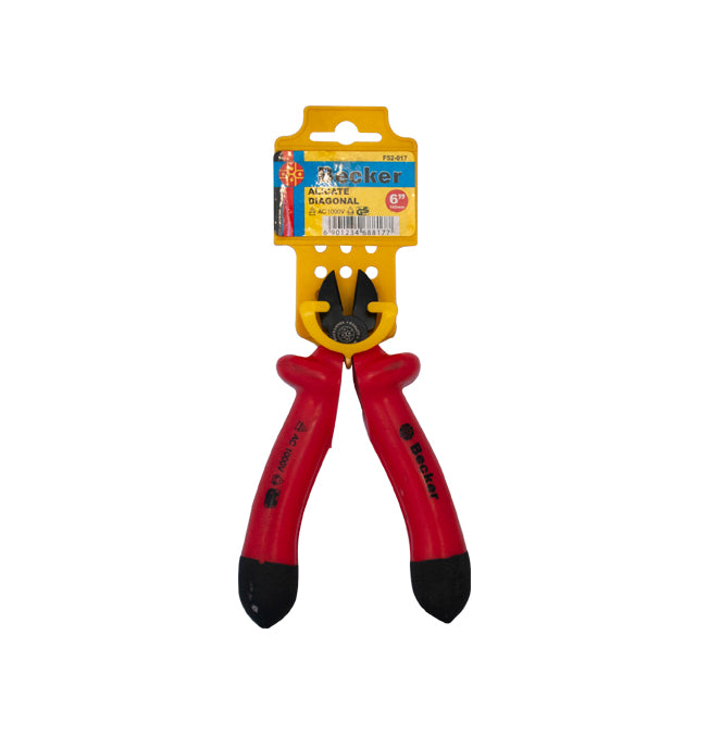 ALICATE DE CORTE DIAGONAL 6" 1000 W REF.F52-017 MARCA BECKER