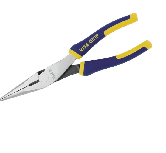 ALICATE PUNTA LARGA 8" 200 MM REF. 2078218 COD-LN8 MARCA IRWIN VISE GRIP