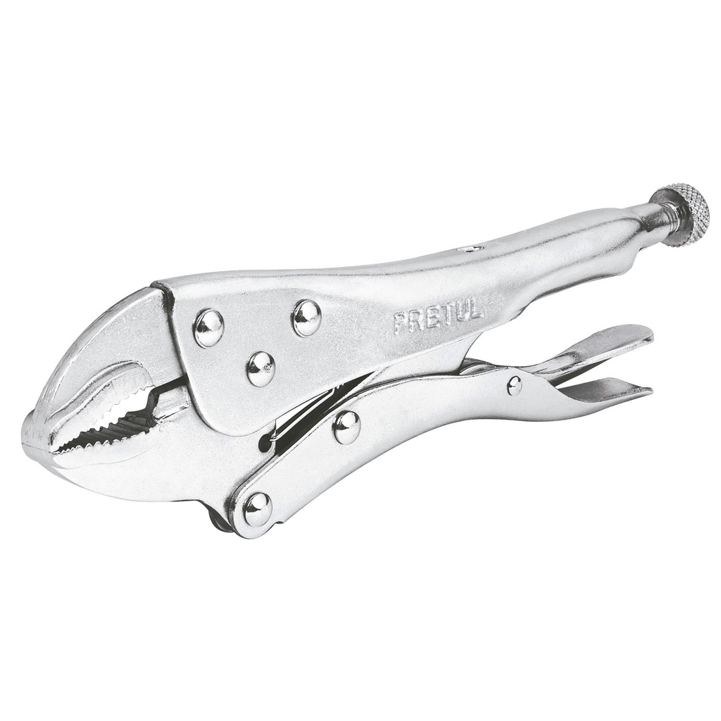 ALICATE PRESION CURVO 10" PRETUL MOD. PP-10C REF. 22700 MARCA PRETUL