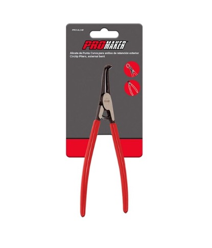 ALICATE PARA RETEN EXTERIOR CURVA C/FORRO 7" REF. PRO-AL248 MARCA PROMAKER