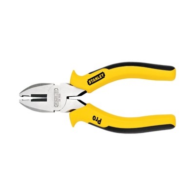ALICATE ELECTRICISTA PROFESIONAL CON FORRO 7" REF. 84-055 MARCA STANLEY