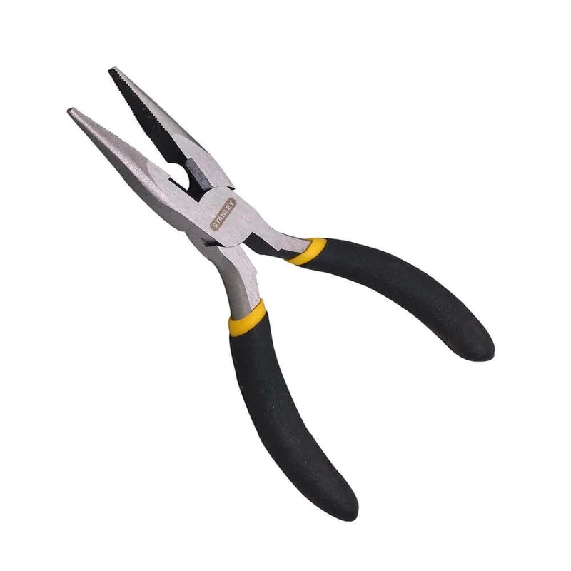 ALICATE PUNTA FINA CORTE LATERAL C/FORRO 5" REF. 84-100 MARCA STANLEY