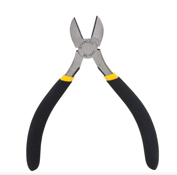 ALICATE CORTE DIAGONAL C/FORRO ECON. 5" REF. 84-104 MARCA STANLEY