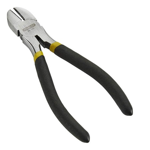 ALICATE CORTE DIAGONAL C/FORRO ECON. 6" REF. 84-105 / 841053 MARCA STANLEY