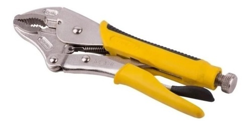 ALICATE D/PRESION MANDIBULA CURVA C/FORRO 10" REF. 84-378 MARCA STANLEY