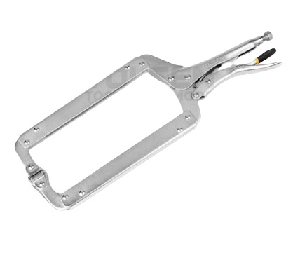 ALICATE DE PRESION TIPO PRENSA 440 MM - 18" / ABER. MAX. 180 MM / NIQUELADO REF. 10058 MARCA TOLSEN