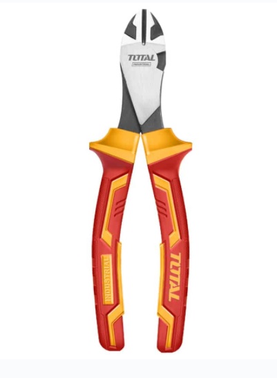 ALICATE ELECTRICISTA CORTE DIAGONAL 7" 200 MM AISLADO 1000 V REF. THTIP2571 MARCA TOTAL TOOLS