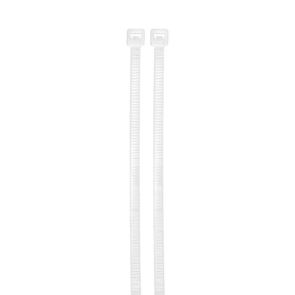 AMARRA CABLE/ TIRRAP/ CINCHOS DE NYLON 7 X 500 MM BLANCO BOLSA 100 PZAS REF. TRGD-500 MARCA GDESEO