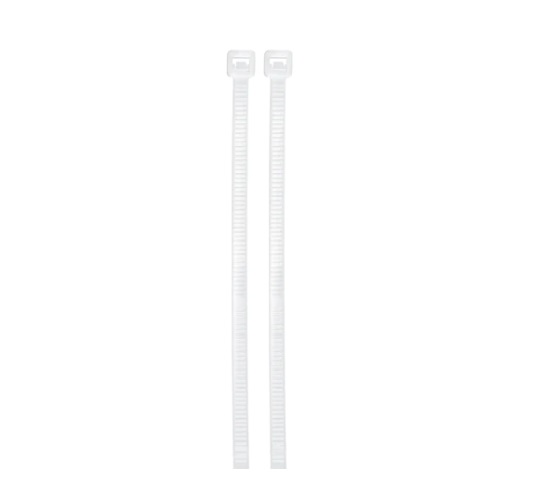AMARRA CABLE/ TIRRAP/ CINCHOS DE NYLON 9 X 650 MM BLANCO BOLSA 100 PZAS REF. TRGD-650 MARCA GDESEO