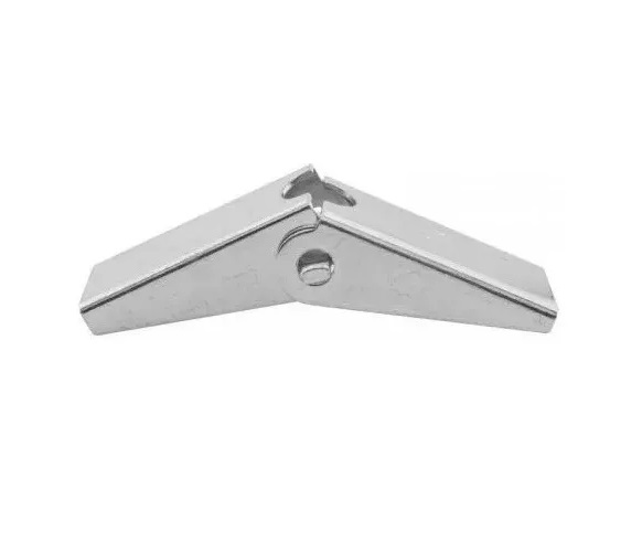 ANCLAJE / RAMPLUG METALICO MARIPOSA DE 1/4" SIN TORNILLO ( UNIDAD) MARCA GENERICO